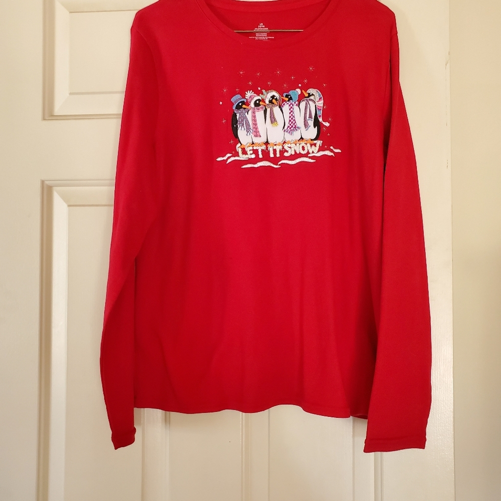 Long sleeve Holiday top